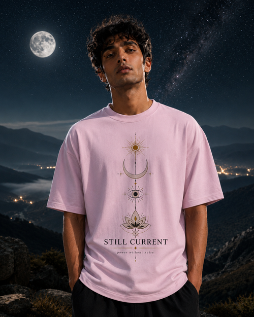 Unisex Terry Oversized Tee- STILL CURRENT