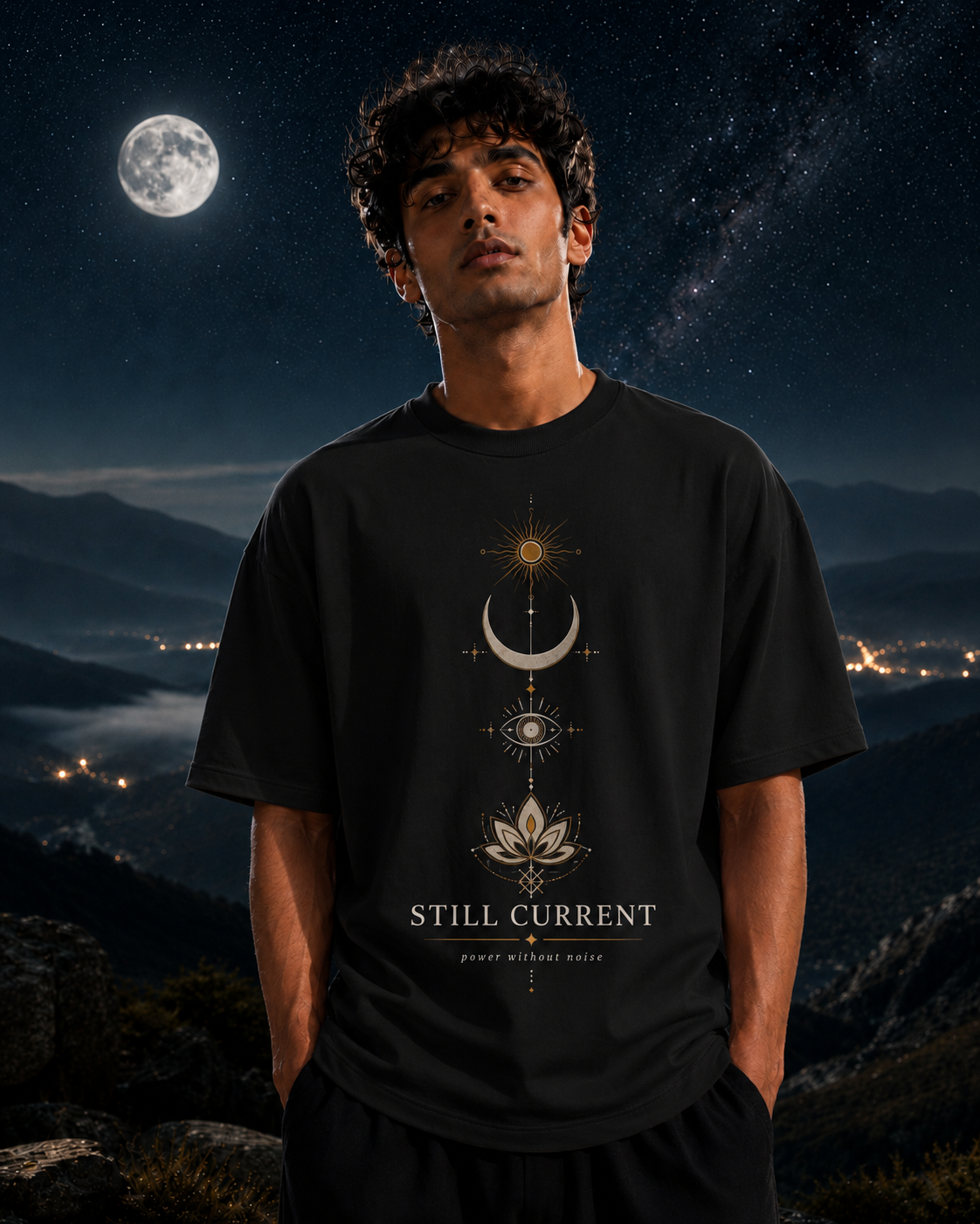 Unisex Terry Oversized Tee- STILL CURRENT