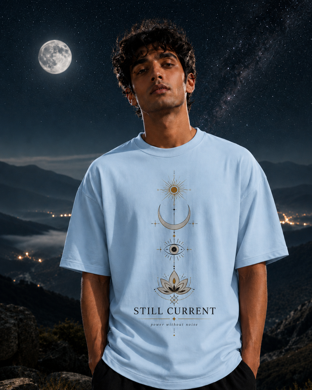 Unisex Terry Oversized Tee- STILL CURRENT