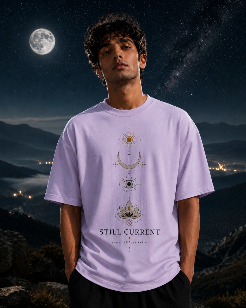 Unisex Terry Oversized Tee- STILL CURRENT