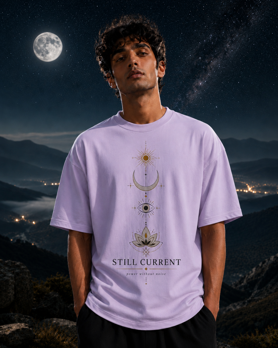 Unisex Terry Oversized Tee- STILL CURRENT