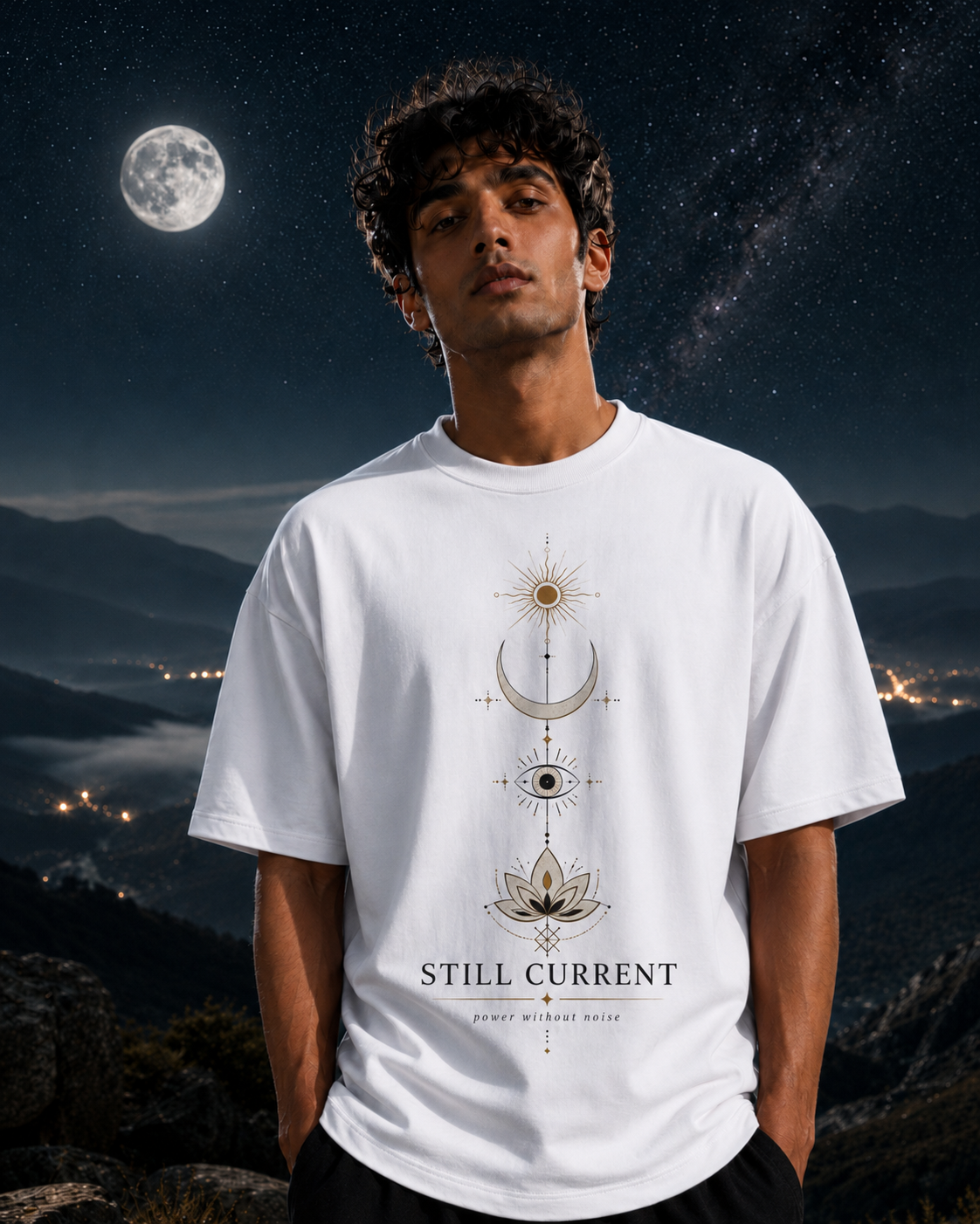 Unisex Terry Oversized Tee- STILL CURRENT
